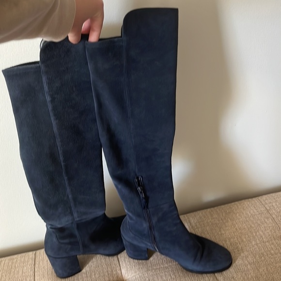 Stuart Weitzman *rare* cobalt blue boots - Picture 2 of 5